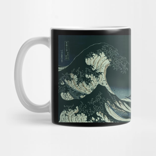 Hokusai Great Wave off Kanagawa at Night by Christine aka stine1